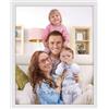 Giftgarden Cornice 20x25 in Colore Bianco Puro, Portafoto in PVC con Design Semplice ed Elegante, Ottimo per Decorare Casa, Ufficio, 1 Pezzo