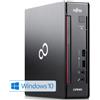 Fujitsu PC Mini Computer Desktop Ricondizionato i5-6400T Ram 8GB SSD 240 Windows 10 Wifi