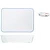 Pengo 3283100 recipiente per cibo Rettangolare Contenitore 0,8 L Trasparente 1 pz