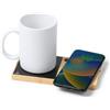 Stazione ricarica wireless con riscalda tazza personalizzabile Naser 15 W personalizzate o neutre