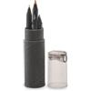 Scrittura personalizzati Set matite colorate da 6 pezzi Negro personalizzate o neutre