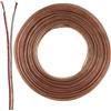 Seki 311762 cavo per altoparlante, 2 X 0,75 mm², 25 m trasparente