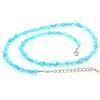 Bundela Gems Delicato girocollo amazzonite liscio pietra preziosa con perline 18"" uomo e ...