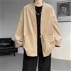 Giacca Cardigan Kimono In Corduroy Da Uomo Giapponese Retro Casual