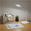 EMOS Lampada da tavolo LED dimmerabile STELLA 6,5 W, luminosità max. 400 lm, colore della luce 4000 K, braccio flessibile, cavo di alimentazione da 1,7 m con adattatore europeo, CRI>80, durata della