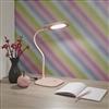 EMOS Lampada da tavolo a LED dimmerabile STELLA 6,5 W, luminosità max. 400 lm, colore luce 4000 K, braccio flessibile, cavo di alimentazione da 1,7 m con adattatore europeo, CRI>80, durata della luce
