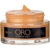 Labcare Crema Viso ORO Anti-Age. Crema viso anti-age dallo straordinario effetto rimpolpante grazie all'azione sinergica dell'Acido Ialuronico e dell'ORO 24K.