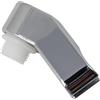 AERZETIX - C62395 - Supporto doccia G 1/2 - per miscelatore acqua soffione doccia vasca sanitario bagno tubo flessibile rubinetto idraulico - in plastica - finitura cromo