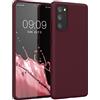 kwmobile Custodia Compatibile con Samsung Galaxy S20 FE Cover - Back Case per Smartphone in Silicone TPU - Protezione Gommata - rosso fulvo