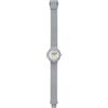 HIP HOP Orologio HWU0471 DONNA SKULL quadrante STAMPE BIANCO movimento SOLO TEMPO - 3 LANCETTE QUARZO e CINTURINO SILICONE GRIGIO