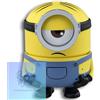 TAKARA TOMY Bello Minion Stuart ILLUMINATION Minions THE RISE OF GRU giocatto...