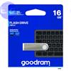 GOODRAM PEN DRIVE 16GB GOODRAM USB 2.0 UUN2 SILVER 20R/5W - UUN2-0160S0R11