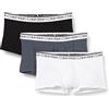 Calvin Klein Surge Low Rise Trunk 3pk, Boxer Uomo, Black W/ White Wb, L (pacco da 3)