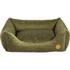JACK AND VANILLA, Cuscino per Cane, Divano Modello Manchester, Colore Verde, Taglia M, 80 x 60 x 25 cm