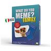 Rocco Giocattoli YAS Games - What Do You Meme Family - L'unico in Italiano - Party Game per 3 o più giocatori dagli 8 anni in su