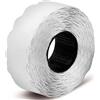 Markin 20 Rotoli in carta Bianca 21X12 mm Rimovibili per etichettatrice Motex GS, 3300 e 5500