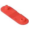 Zebra 275 Clip di chiusura per Z-Band QuickClip, Rosso