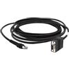 Zebra DS3608 Cavo di collegamento RS-232, 2 mt