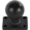 Zebra Base RAM rettangolare con sfera 2,25''