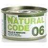 Natural Code per Gatto da 85g Gusto 06 - Pollo e Verdure