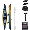 AQUA MARINA Kayak AQUA MARINA TOMAHAWK K-375 - kayak gonfiabile 1 posto - opzione: pagaie per kayak