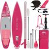 AQUA MARINA SUP AQUA MARINA CORAL TOURING 11'6 PINK - SUP gonfiabile - opzione: set kayak