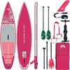 AQUA MARINA SUP AQUA MARINA CORAL TOURING 11'6 PINK - SUP gonfiabile - opzione: canoe set