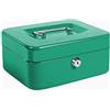 kippen 10333V1 - Cassetta Portavalori Verde, Dimensioni: 150X120X80 mm