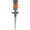 Gardena Irrigatore circolare Gardena Comfort Vario: Nebulizzatore per irrigazione uniforme, per superfici sino a 225m², stabile picchetto in metallo (1949-20)