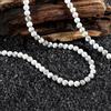 Bundela Gems Collane fatte a mano naturali A++ Howlite pietre preziose rotonde lisce con p...