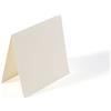 Vaessen Creative Biglietti Florence per Progetti Creativi Avorio - Robusti 200 gsm - Biglietti Piegati - 9 x 9 cm- Papercraft - Ideali come Biglietti d'auguri, Inviti - Scatola di Stoccaggio Inclusa