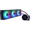 Cooler Master MasterLiquid PL360 Flux - Sistema di Raffreddamento a Liquido AIO per CPU, 3 Ventole 120 mm, Radiatore 360 mm, Controller RGB Indirizzabile Gen2 - Supporta AMD e Intel