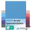 etérea Himmlische Qualität etérea Jersey lenzuolo con angoli 60x120-70x140 cm Azzurro Epaisseur 5-15 cm - 100% Cotone - Oekotex materasso Letto copripiumino - lenzuola 60x120cm - 70x140cm Blu