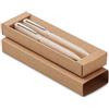 Set di penne a rotazione in paglia di grano e ABS Peat personalizzate o neutre