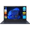 ASUS ExpertBook B1 (B1502), Display Notebook 15.6 Full HD, CPU Intel Core i3-12th, 16GB Ram DDR4, 512GB NVMe SSD, Windows 11 Pro - Portatile Pronto All'Uso