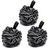 JollyJelly 3 Pack Bagno doccia spugna JollyJelly Mesh Bath Loofahs spazzola per il corpo spazzola per le donne gli uomini esfoliare la pelle pulita lenire la pelle (60/PCS)