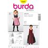 burdastyle Burda B9509 - Cartamodello per Abito Folklore, Dimensioni: 19 x 13 cm (Lingua Inglese)