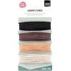 Vaessen Creative Filo di Canapa, Multicolore, 4 x 10 m
