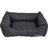 JACK AND VANILLA, Waterproof, Divano per Cani, Impermeabile, Nero, Taglia M, 80 x 60 x 25 cm