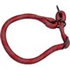 JACK AND VANILLA, Collare per Cane, Modello Luminous Dots, Colore Rosso, Misura 12 mm x 30-35 cm