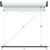 Sopar Schermo Per Proiettore 2.62 M 103" 4:3 - 5241