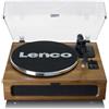 Lenco Giradischi con Altoparlanti integrati e Bluetooth colore Noce LS-410WA