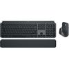 Logitech Tastiera PC Wireless QWERTY Bluetooth MX con Mouse Grafite 920 0011609