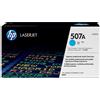 HP Toner Stampante Ciano Originale Cartuccia HP 507A CE401A