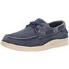 Skechers Status 2.0- Lorano, Mocassini Uomo, Blue Navy Canvas, 44 EU