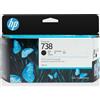 HP Cartuccia di inchiostro HP DesignJet 738 da 130 ml nero