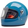 Biltwell Casco Moto Integrale Biltwell Gringo S Dove Blu