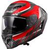 Ls2 Casco Moto Integrale LS2 FF807 DRAGON TRAX Rosso