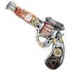 W WIDMANN MILANO Party Fashion, Revolver in Schiuma Realistico, Leggero e Confortevole, Perfetto per Carnevale, Steampunk, Western, Versatile per Tutte le Occasioni Festive