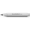 Kaweco Sketch Up - Portamine in metallo massiccio cromato, 5,6 mm, 5B I portamine in metallo massiccio, ottogonale, design ottogonale, 10,3 cm, colore argento